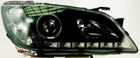Přední světla (lampy) černé + DRL denní svícení Lexus is200/is300 -- rok výroby 98-05 Přední světla (lampy) černé + DRL denní svícení Lexus is200/is300 -- rok výroby 98-05