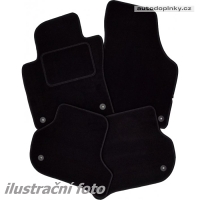 Textiln� koberce p�esn� tvarovan� Lexus NX -- od roku v�roby 2021- (kompletn� sada - 4 kusy koberce)